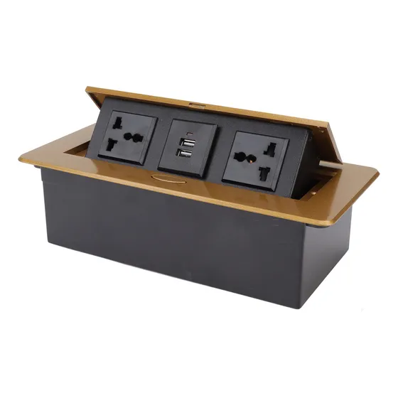 Receptáculo De Enchufe Con Doble Conexión Usb De Power Hub S