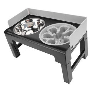 Protector De Cuello Elevated Dog Bowl Para Mascotas, Altura Protector De Cuello Elevated Dog Bowl Para Mascotas, Altura