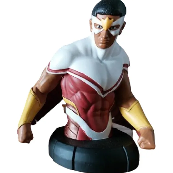 Coleção Bustos Do Universo Marvel Edição 15 Falcão