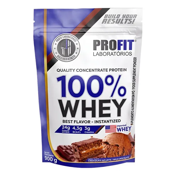 Suplemento Whey Protein 100% Profit Laboratórios