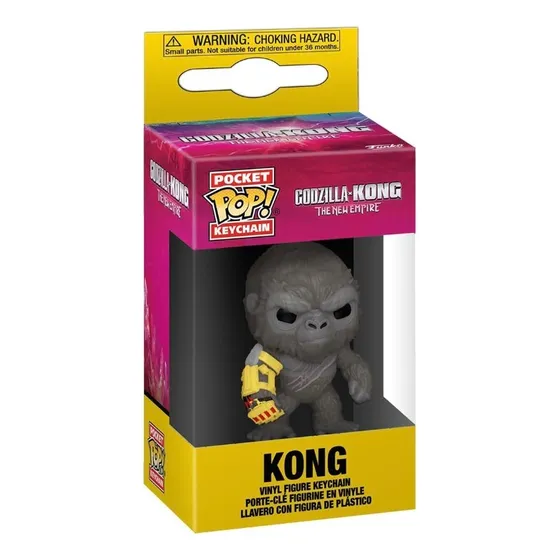 Funko Pocket Pop Figura Kong Con Guante Llavero