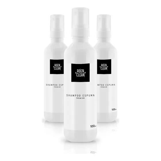 Limpiador De Zapatilla Shampoo Espuma - Pack 3 De 100ml