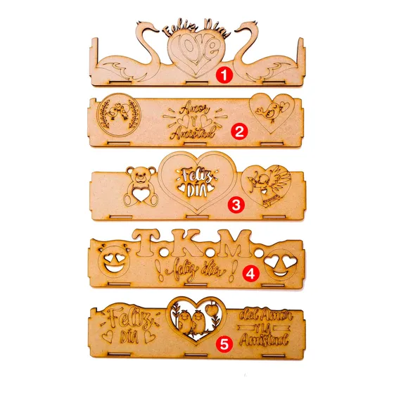 Pack 10 Bandejas Día Del Amor San Valentín Amistad Regalo 