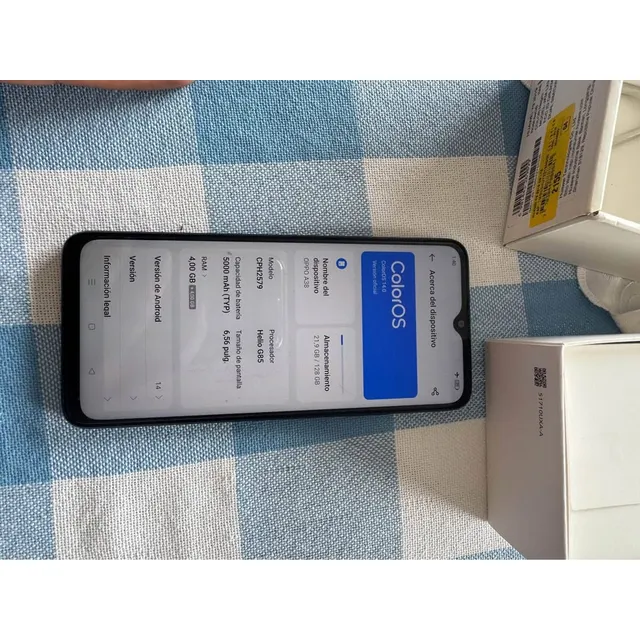 Celular Oppo A38 128 Gb / 4ram / 50mpx Color Negro