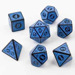 Set De 7 Dados Para Rol - Water Shrine Set De 7 Dados Para Rol - Water Shrine