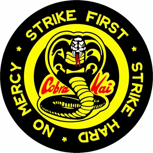 Patch Cobra Kai 9 Cm X 9 Cm
