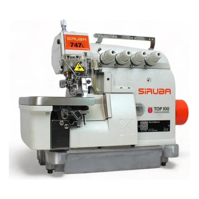Maquina Overlock Siruba 747/ Incluye Su Mesa