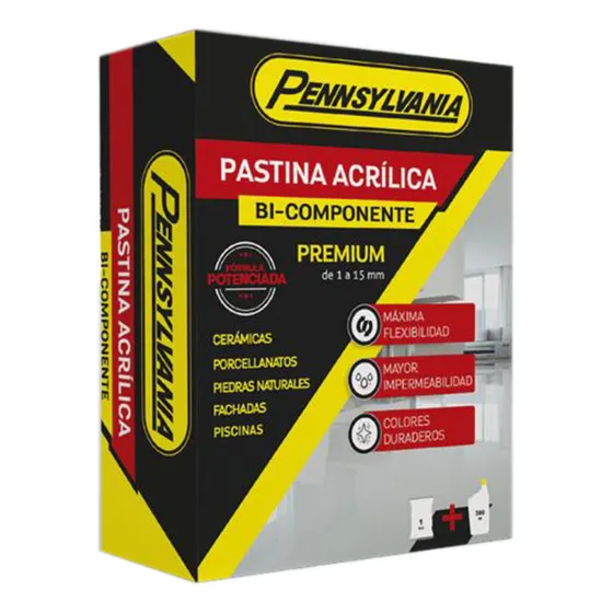 Pastina Acrilica Bi-componente Negro