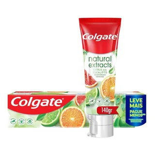 Creme Dental Colgate Natural Extracts Reinforced Defense 140g Especial Creme Dental Colgate Natural Extracts Reinforced Defense 140g Especial