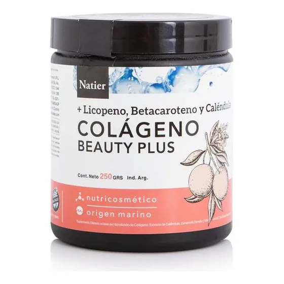 Colágeno Hidrolizado Beauty Plus Natier 250g Pote