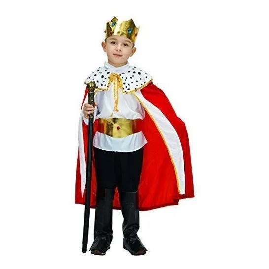 Blanco Plano Boy Regal King/prince Child Costume Nqxj9