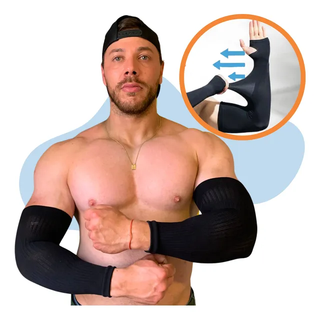 Cotoveleira Tensor Elástico Protetor Para Braço E Cotovelo