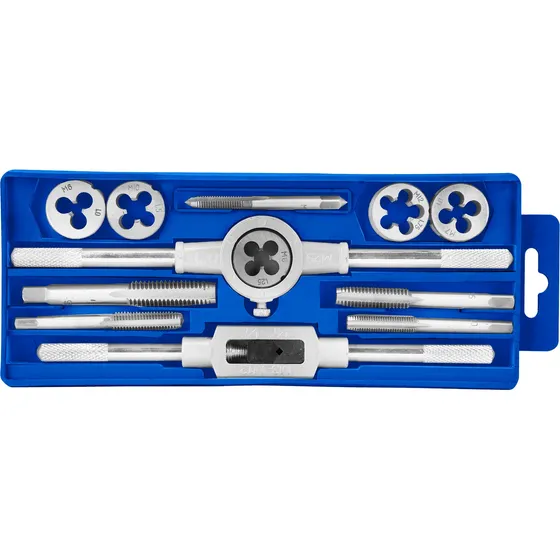 Set De Tarrajas Machos Y Hembras De 12 Piezas