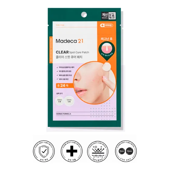 Alivio Para Brotes: Madeca21 Clear Spot Cure Patch Para Arné