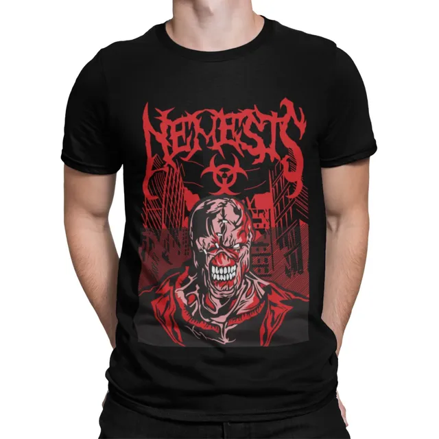Camiseta, Camisa Game Resident Evil Zumbi Nemesis T-shirt 2