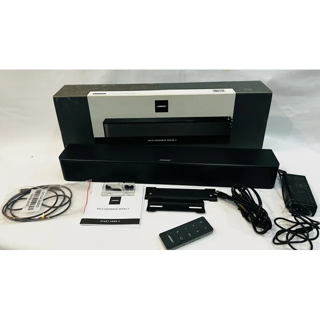 Barra De Sonido Bosé Solo Soundbar Serie Ii Bluetooth