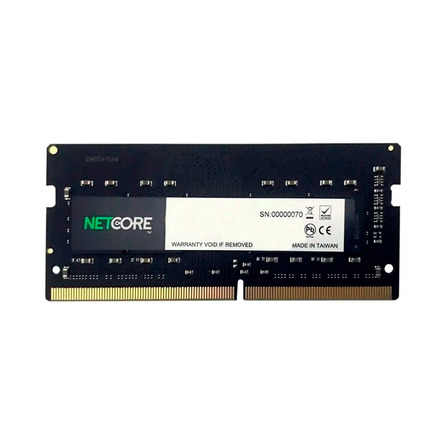 Memória RAM color preto  16GB 1 Netcore NET416384SO32LV
