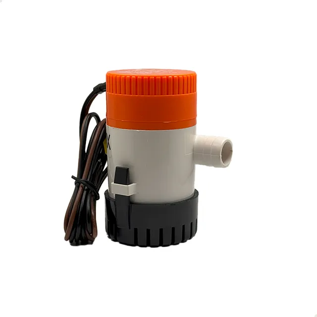 Bomba De Porão 350gph 12v 1.8a Água Doce E Salgada 