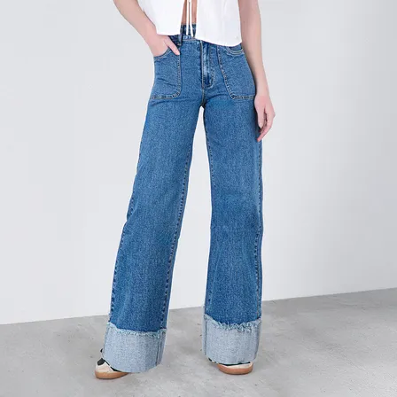 Pantalón Wide Leg Sun Mujer Raindoor