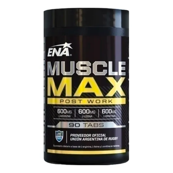 Suplemento Post Work Muscle Max Ena Aminoácidos 