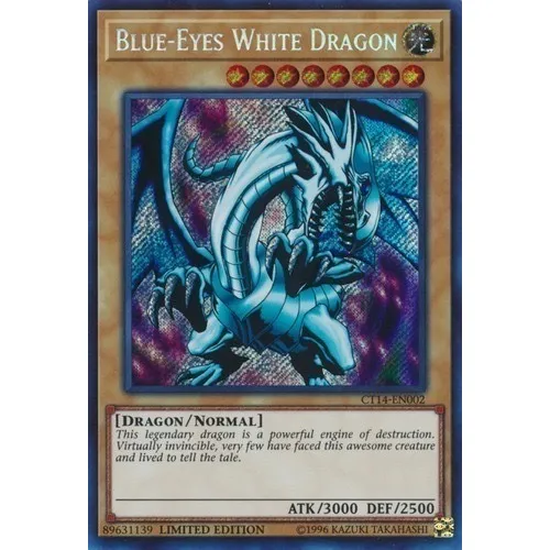 Blue-eyes White Dragon Secret - Ct14 - Miltienda - Yugioh