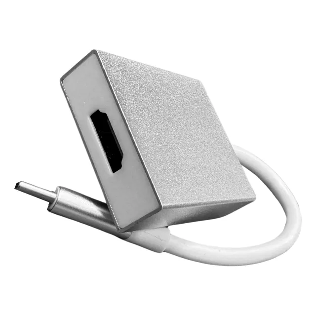 Cabo Mini Convesor Tipo C X Hdmi Smart Tv Celular Notebook
