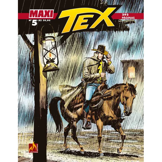 Maxi Tex Nº 005: Depois da tempestade / A última partida, de Ruju, Pasquale. Editorial Mythos, capa mole em português, 2022