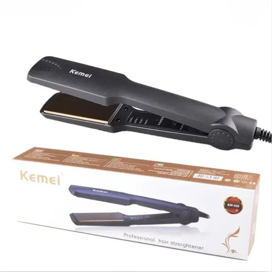 Plancha Para Cabello Kemei Km-329 40w