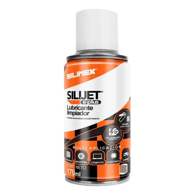 Lubricante Limpiador Silimex Silijet E-plus 170ml