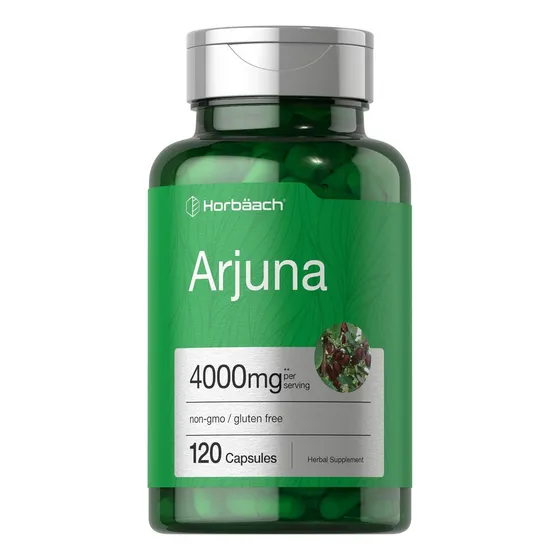 Suplemento Horbaach Arjuna Cápsulas De 4000 Mg 120 Capsulas Sabor Sin Sabor