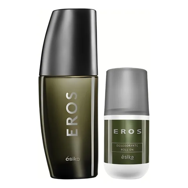 Set Perfume Eros Spray 100 Ml + Deo Eros Ésika
