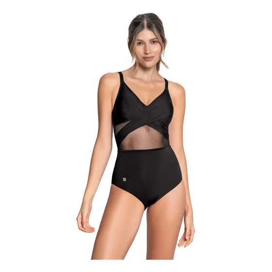 Leonisa Traje De Baño Entero Drapeado En Escote 19a124