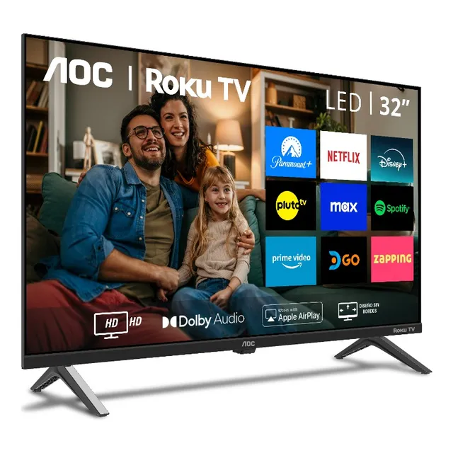 Aoc Roku Tv Led 32 Hd Smart Tv 32s5045