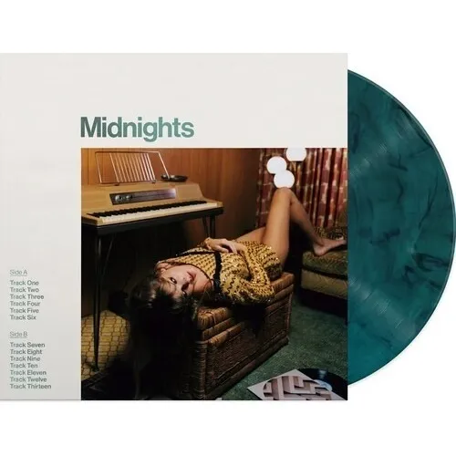 Taylor Swift Midnights Jade Green Edition Vinilo Verde Limit