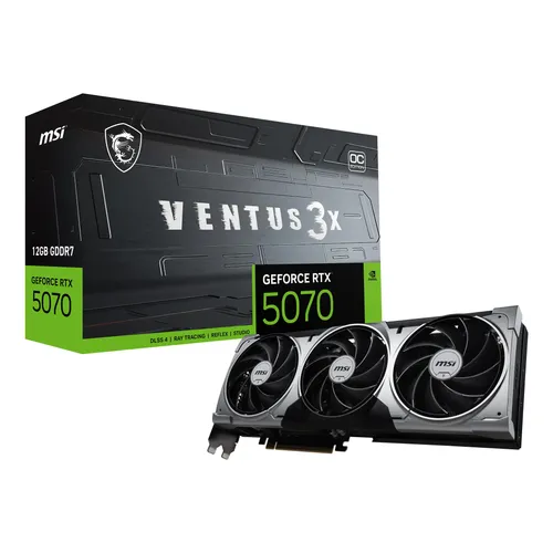 Placa De Vídeo Msi Rtx 5060 Ti 16gb Gddr7 Ventus Plus 128bts