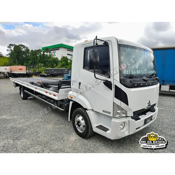 Agrale 10.000 Mwm Turbo Plataforma Guincho Remonte Ar Cond.