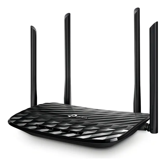 Router Tp-link Archer C6 Ac 1200 Wireless Mu-mimo Gigabit Color Negro