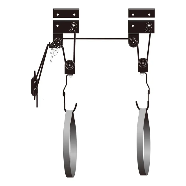 Soporte Con Sistema De Polea Para Colgar Kayak Del Techo