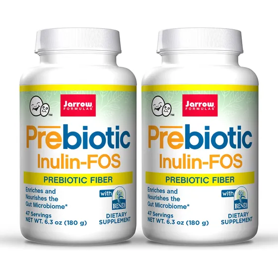Suplemento Prebiótico De Inulina Fos De Jarrow Formulas, 180
