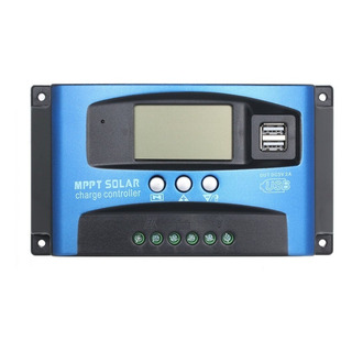 Controlador De Carga Solar Dual Usb Exibição Lcd 100a Mppt Controlador De Carga Solar Dual Usb Exibição Lcd 100a Mppt