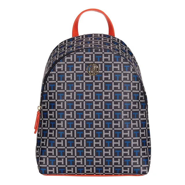 Mochila Tommy Hilfiger Para Mujer 69j8087 Color Azul marino Diseño de la tela Liso