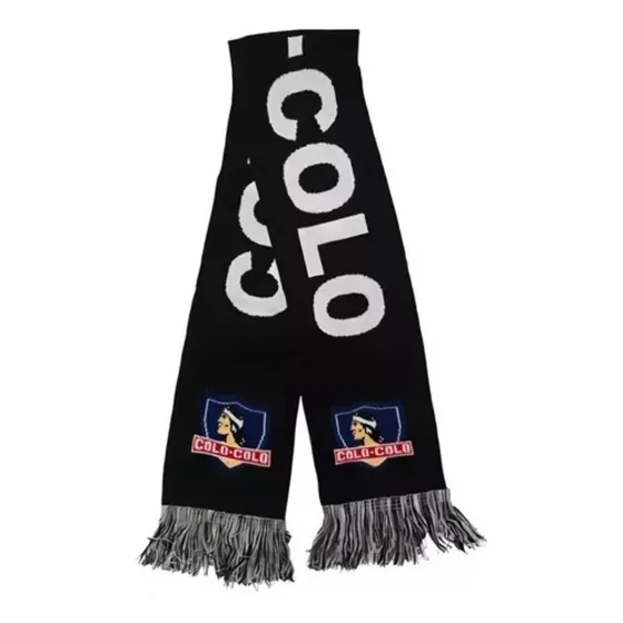 Bufanda Colo Colo Licenciada Titanio Color Negro