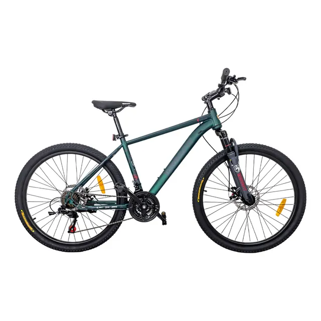 Bicicleta De Montaña Venum Rodada 26 21v Color Verde