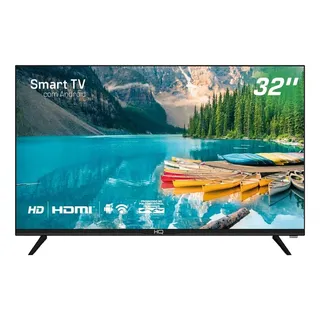 Smart Tv Lcd Led 32 Hq Hqs32nkhm Hd 3 Hdmi, 2 Usb, Preto Smart Tv Lcd Led 32 Hq Hqs32nkhm Hd 3 Hdmi, 2 Usb, Preto