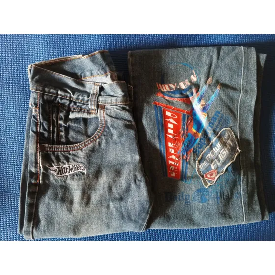 Pantalón Blue Jean Para Niño Usado. 2 Pieza Por 8$s