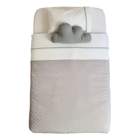 Sábana+cobertor+almohada Colecho 85x50 Colores (bebesit)