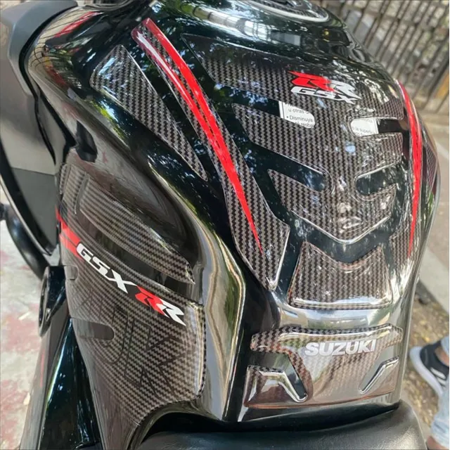 Protector De Tanque De Resinas Suzuki Gsx-r Relieve 3d 