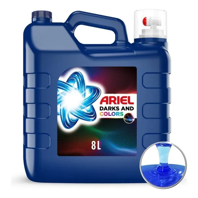 Detergente Liquido Ariel Darks And Colores 8l