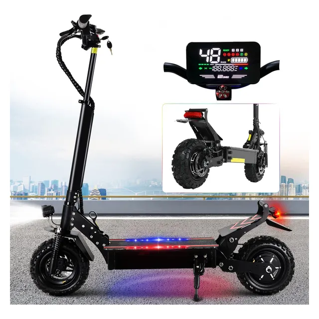 Patinete Electrico Para Adulto Todoterreno Motor 2500 W 35