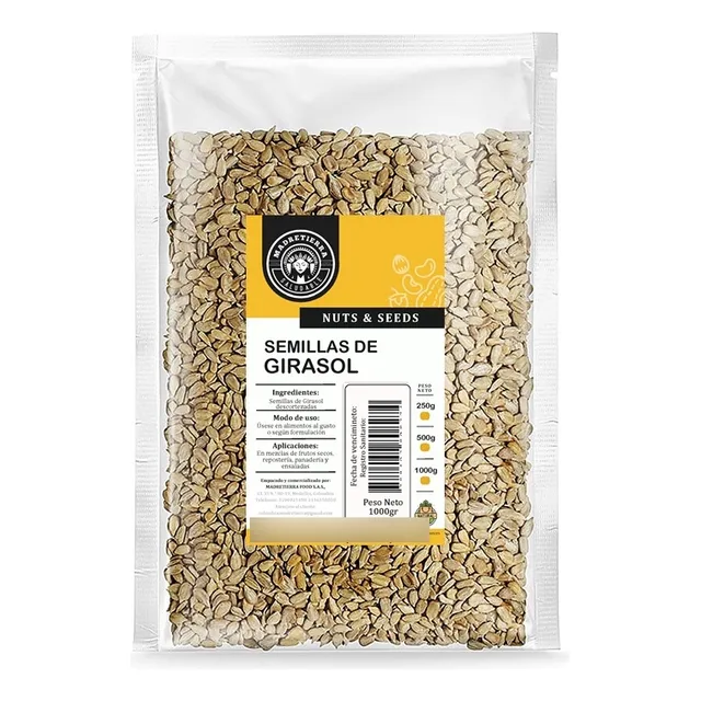 Semilla De Girasol X1000g (1kilo) - Kg a $23